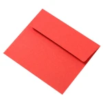 WXF-153 White kraft black square paper envelope custom packaging logo printing paper card envelopes