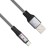 Import XANUAN 1m Micro USB Charging Cable USB 2.0 A Male to Micro Nylon Braided Cords with Aluminum shell CE ROHS from China