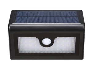 Xinree SL-840 38 LED Solar Wall Light Easy Install Garden Path Way Fence Lamp IP65 Outdoor Waterproof Lighting