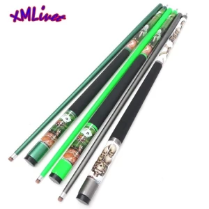 xmlivet Colorful Carbon snooker cues 9.5mm Billiards Pool cue sticks wholesales