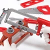 XST Children Pretend Play Plastic Tool Belt Play Set Carpenter Woodworking Repair Garden Toys Kids Tool Box