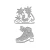 Import XY923 Skating Shoes Metal Dies Scrapbook Paper Cards Embossed Decorative Craft Die Cut DIY Cutting Dies and Clear Stamp from China