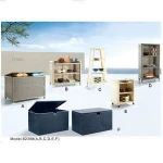 yizhou club towel woven shallow decorative Eco Friendly Material Handmade Wicker rattan Drawer cabinet For Kitchen Storage