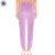 YL OEM Women Velour Sweatsuit Purple Velour Hoodie Tracksuit With Side Contrast Stripe sportswear set