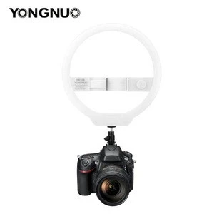 YN128 Flash LED Camera 7.6W Phone Dimmable Ring Light Enhancing for iPhone Smartphone