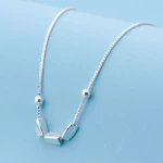 YSYH Jewelry Customization 925 Italy Silver Bracelet Rhodium Plated with Lucky Lock Design Accessories