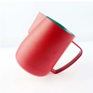 Z 578 350ml Milk Frothing jug Coffee Pitcher Barista Craft Coffee Latte Cup  Stainless Steel Colorful Mug