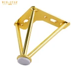 ZD-N204-A Low price ModernFashion Furniture Base Support  Concise Iron Bench Feet Sideboard Cabinet foot Sofa Legs
