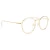 Import Zeelool Unisex Classic Round Shape Gold Crystal Metal Light Weight Optical Eye Glasses Frame Eyeglasses from China