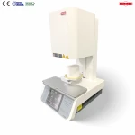 Zetin Dental Heating Equipment Porcelain Furnace Mini Electric Furnace with Vacuum Pump