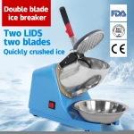 Zhejiang factory commercial  electric ice crusher smoothie shaver slush ice  machine