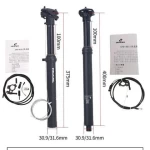 ZOOM hydraulic seatpost 30.9/31.6 MM bicycle seat tube MTB bike seat post