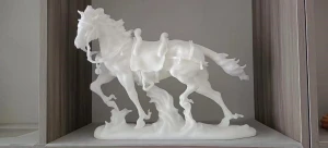 Galloping horse ornament