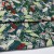 Green printed fabric with fresh style  polyester spandex scrub fabric