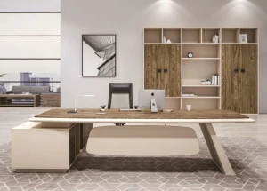 Modern L Shaped Executive Office Desk
