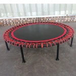 Jumping bed Round silent armrest trampoline Jumping bed Small indoor family trampoline for children Trampolines