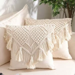 Macrame Cushion Cover Pillow Case Boho Style