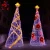 Import Multi Color 3D Outdoor Lighting Glitter Decoration Giant LED Christmas Tree Motif Light from China