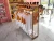 Import wooden shop display stand from China
