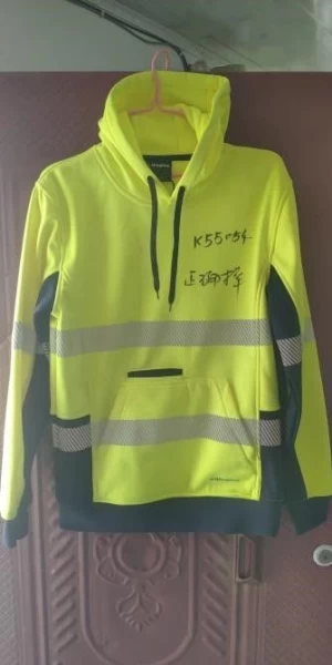 China Factory Custom Logo Color Construction High Visibility Reflective Safety Vest