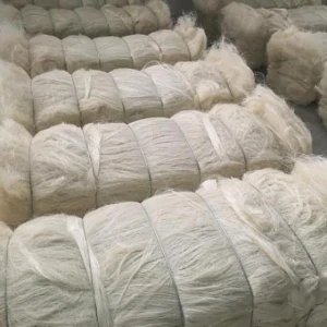Natural raw sisal fiber for gypsum plaster cheap price