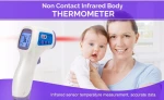 Infrared Non Contact Ear/Forehead Thermometer, Kids and Adults, CE/FDA Approved