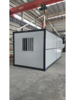 Mobile folding house