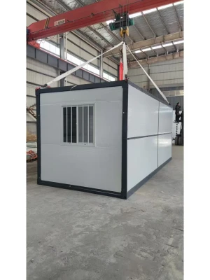 Mobile folding house