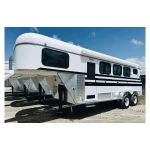 Gooseneck Horse Float Trailer 3 Horse Capacity Premium Build Livestock Transport Wholesale Supply