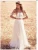 Import free shipping Lace Beach Wedding Dress 2 Pieces Off The Shoulder Elegant Wedding Gowns  Simple Elegant Bridal Gown from China