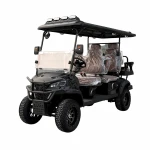 4+2 seater 6 passangers electric golf cart off-road golf buggy 72V 5KW AC Motor