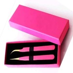 Bend Nose 90 degree eyelash Tweezers