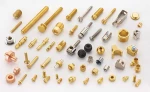 Brass machine componants