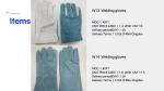 welding gloves