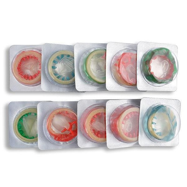 Komdoms Buy Dotted Latex Magic Color Condoms from UVAS SP. Z O.O., Poland ...