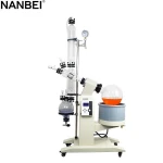 10L Rotary Evaporator Complete Set With Chiller And Vacuum Pump For Lab Use