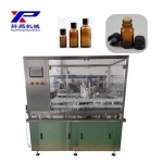Essential oil filling plugging capping machine line
