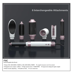 F9  air wrap Interchangeable Hair dryer