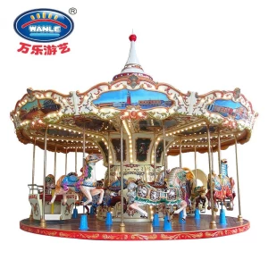 amusement rotary ride carousel for sale
