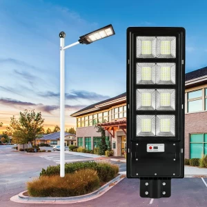 Outdoor LED Waterproof Street Lamp Super Bright 200W Solar Power Street Light