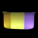 LED events furniture LED glowing bar counter