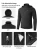Import INBIKE winter softshell jackets for men, windproof and warm, ideal for cycling running hiking and other outdoor activit from China