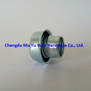 3/4" metal screw ferrule with zinc plated