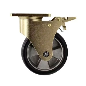 Ss Non Magnetic Mri Hospital Medical Caster Wheel With Brake