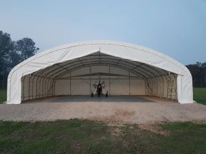 CA Steel Metal Structure Frame Fabric Tent Shade Structure For Sale, Aircraft Hangar Tent