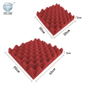 Hayhoe Noise insulation Soundproof Pyramid Shape Egg Easy Wall Board Foam Sheet  for Studio