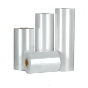 Cross Link POF Shrinking Wrapping Film Pof Plastic Rolls PE Stretch Film To Packing