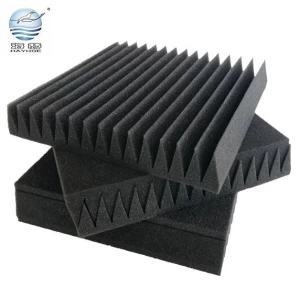 China Factory Sound Absorbing Sheet Acoustic Panels Pyramid Shape Soundproofing Materials For Studio Music Room