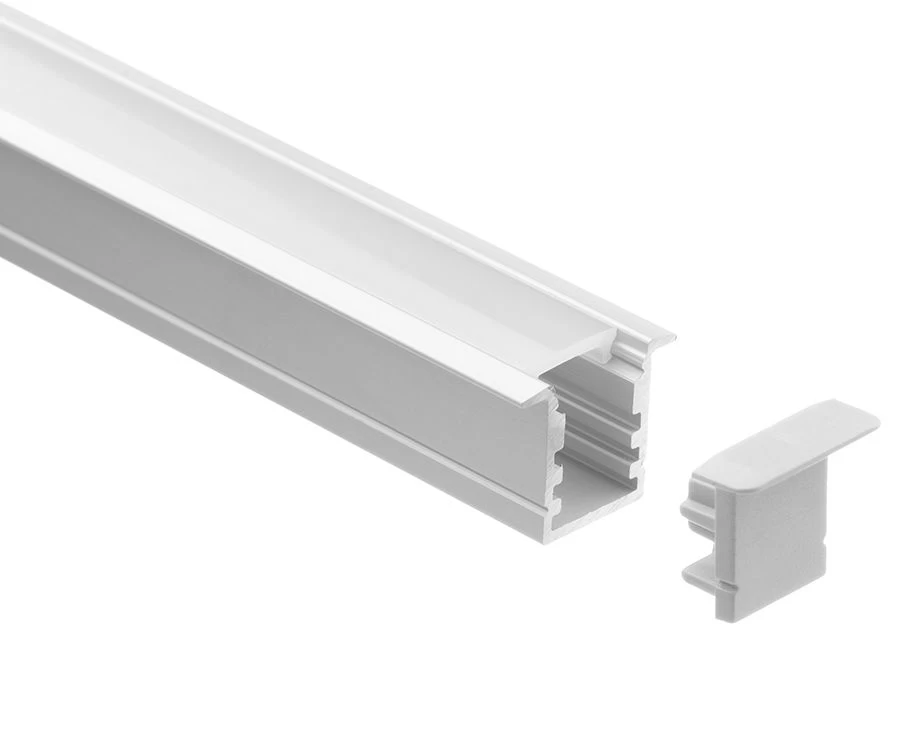 Buy Recessed Mounted Led Aluminum Profile For Cabinet Lighting 18*15 ...