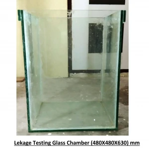 Lekage-Testing-Glass-Chamber-(480X480X630)-mm